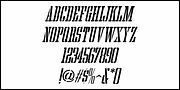 Jazz Beat Stencil JNL, a Slab Serif Font by Jeff Levine Fonts (Thumbnail 5 of 5)