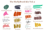 The ShellyBrush Kit Bundle Vol 1+2, a Brush Add-On by Shelly Laslo Illustration (Thumbnail 8 of 10)