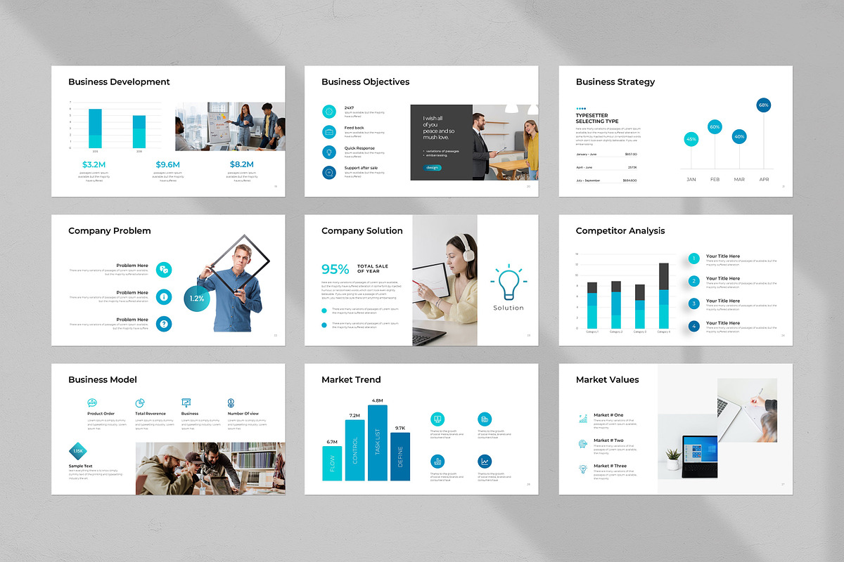 Marketing Plan Presentation Template preview 5