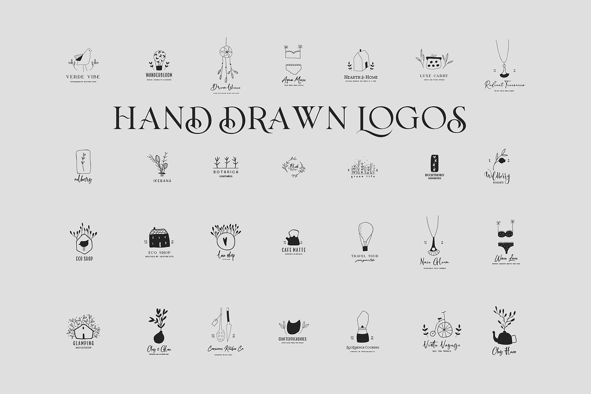 CHOOSE ME LOGO SET, a Branding & Logo Template by Luna Dreams (Photo 4 of 10)