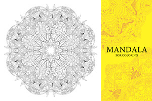 Unusual Mandalas For Coloring 6