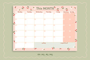 Cherry Patterns & Stationery Set, a Graphic by Nina Bered Illustration (Thumbnail 5 of 6)