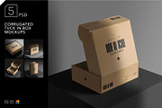 Box Mockup, a Packaging Mockup by megostudi0 (Thumbnail 1 of 7)