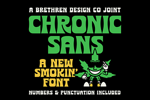 Chronic Sans Display Font