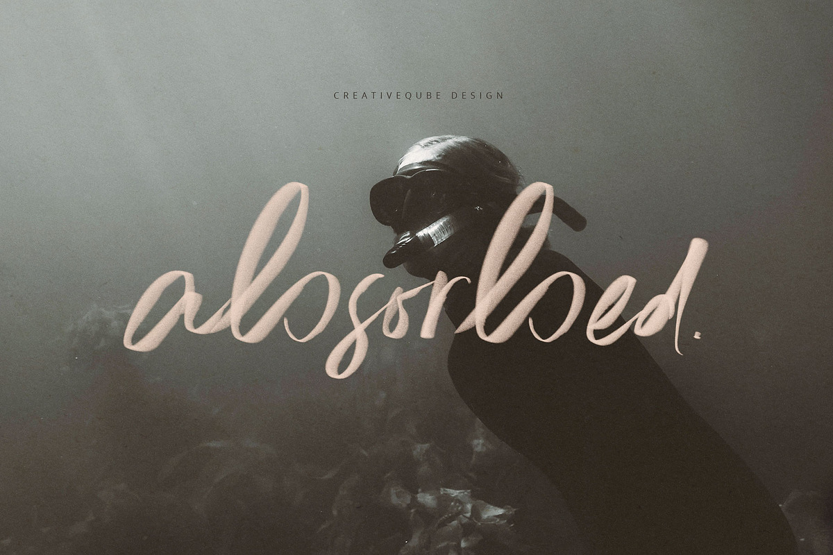 Okay Boldface SVG marker font, a Handwritten Font by Creativeqube Design (Photo 5 of 9)