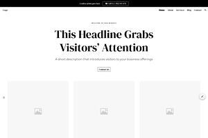 Services 1 / Google Site Wireframe, a Templates & Theme by Template Heaven