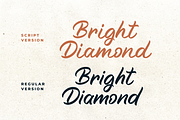 Bright Diamond - Handwritten Font, a Script Font by zeenesia (Thumbnail 15 of 16)