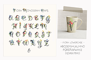 Fiora Monograms, a Script Font by KLUGE+CO (Thumbnail 3 of 6)