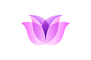 Lotus Lily Tulip Flower Logo, a Branding & Logo Template by Buqancreative (Thumbnail 1 of 2)