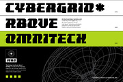 Vanker - Modern Futuristic Scifi, a Sans Serif Font by Typia Nesia (Thumbnail 5 of 12)