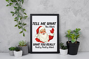 Funny Christmas Png Vintage Santa, an Illustration by Daily.Designs (Thumbnail 5 of 5)
