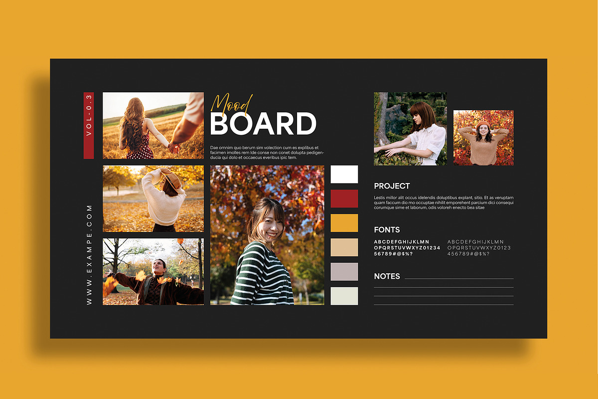 Creative Mood Board Template, a Social Media Template by MightyDesign (Photo 3 of 8)