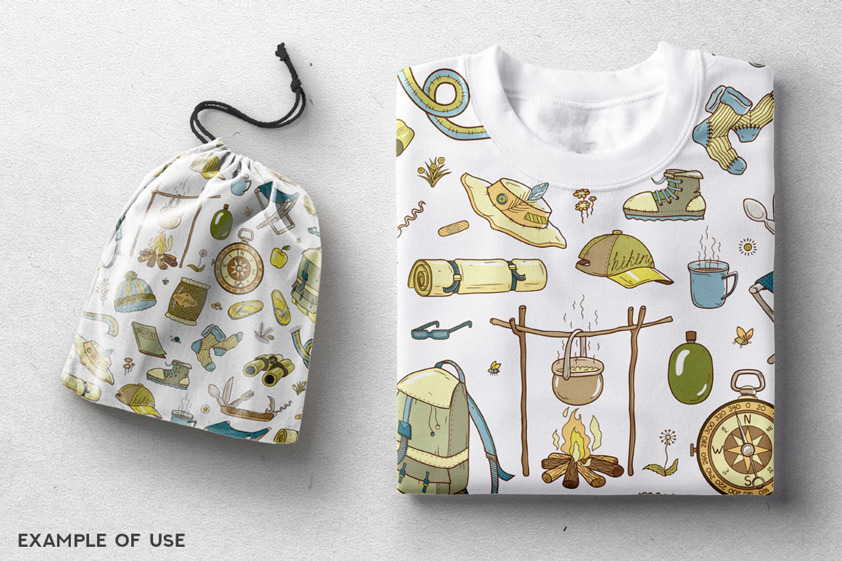 Travel & Hiking collection, an Illustration by Anastasia Koba (Photo 7 of 9)