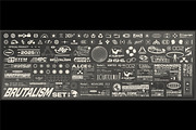 435 BRUTAL VECTORS BIG SET, an Object Graphic by BonkiStudio (Thumbnail 4 of 5)