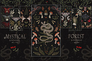 Mystical Forest. Graphic collection, a Pattern Graphic by Chikovnaya (Thumbnail 1 of 7)