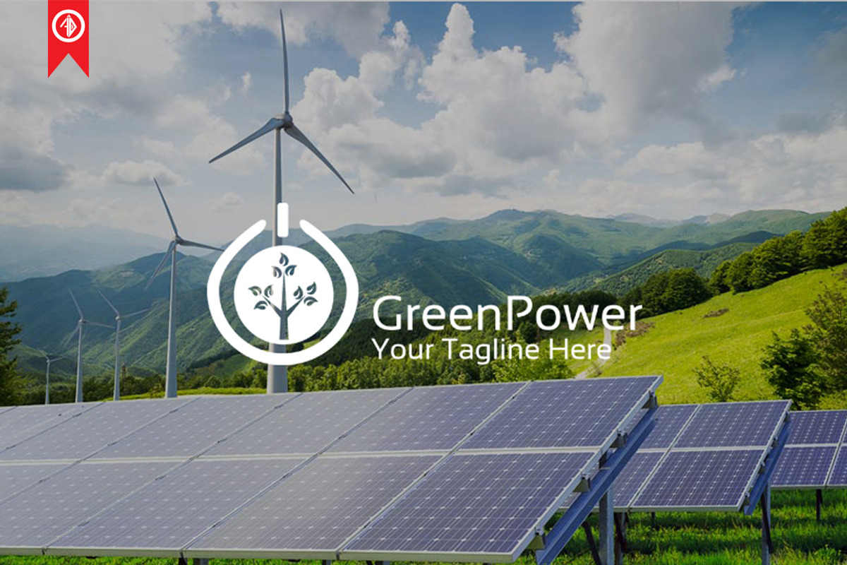 Green Power / Energy - Logo Template, a Branding & Logo Template by Artha Desain (Photo 4 of 5)