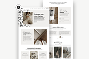 Tamika Wordpress Theme, a WordPress Template by Élanche Studio (Thumbnail 1 of 5)