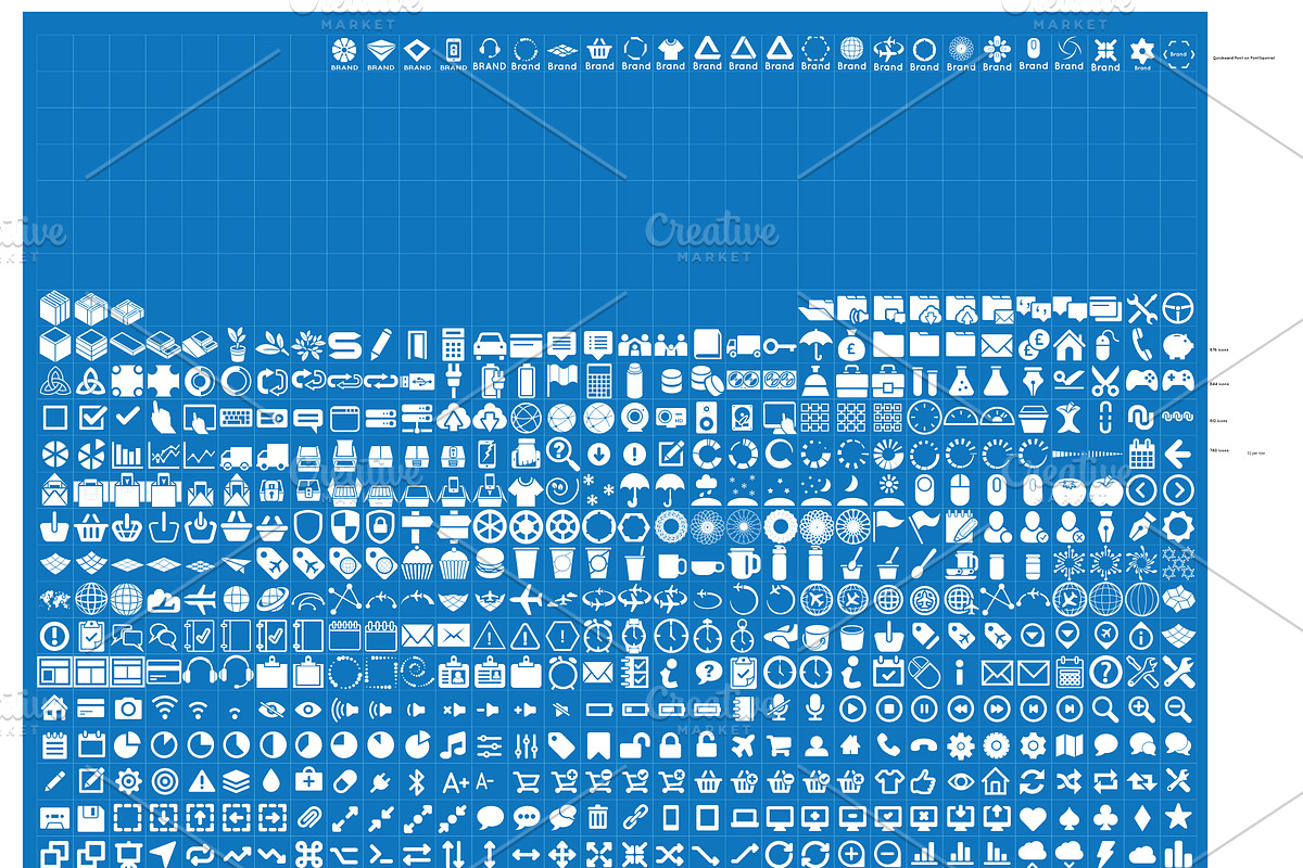 888 Development icons, 24 icon logos, an Icon by quicky (Photo 2 of 3)