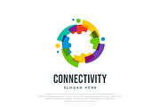 Colorful People Family Group Logo, a Branding & Logo Template by Buqancreative (Thumbnail 1 of 2)