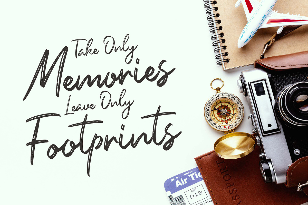 Orchide - Handwritten Brush Font, a Script Font by Almarkhatype (Photo 4 of 9)