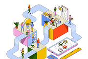 Collection of Isometric Illustration, an Education Illustration by Creative Graphics (Thumbnail 3 of 12)