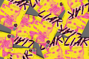 Compthoughts - DIY Garage Rock Font, a Font by riff.type (Thumbnail 10 of 10)