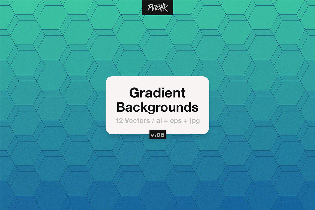 Gradient Hexagonal Backgrounds | V08, a Background Graphic by dvtchk (Photo 5 of 6)