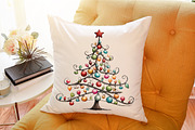 Christmas Tree With Lights PNG, an Illustration by Sublimation Artist (Thumbnail 8 of 9)