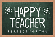 Teachers Pencil - Handwritten Font, a Handwritten Font by KiddoGlyphs Studio (Thumbnail 2 of 5)