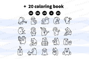Kawaii Capybara Loves the Farm, an Animal Illustration by Palau (Thumbnail 11 of 12)