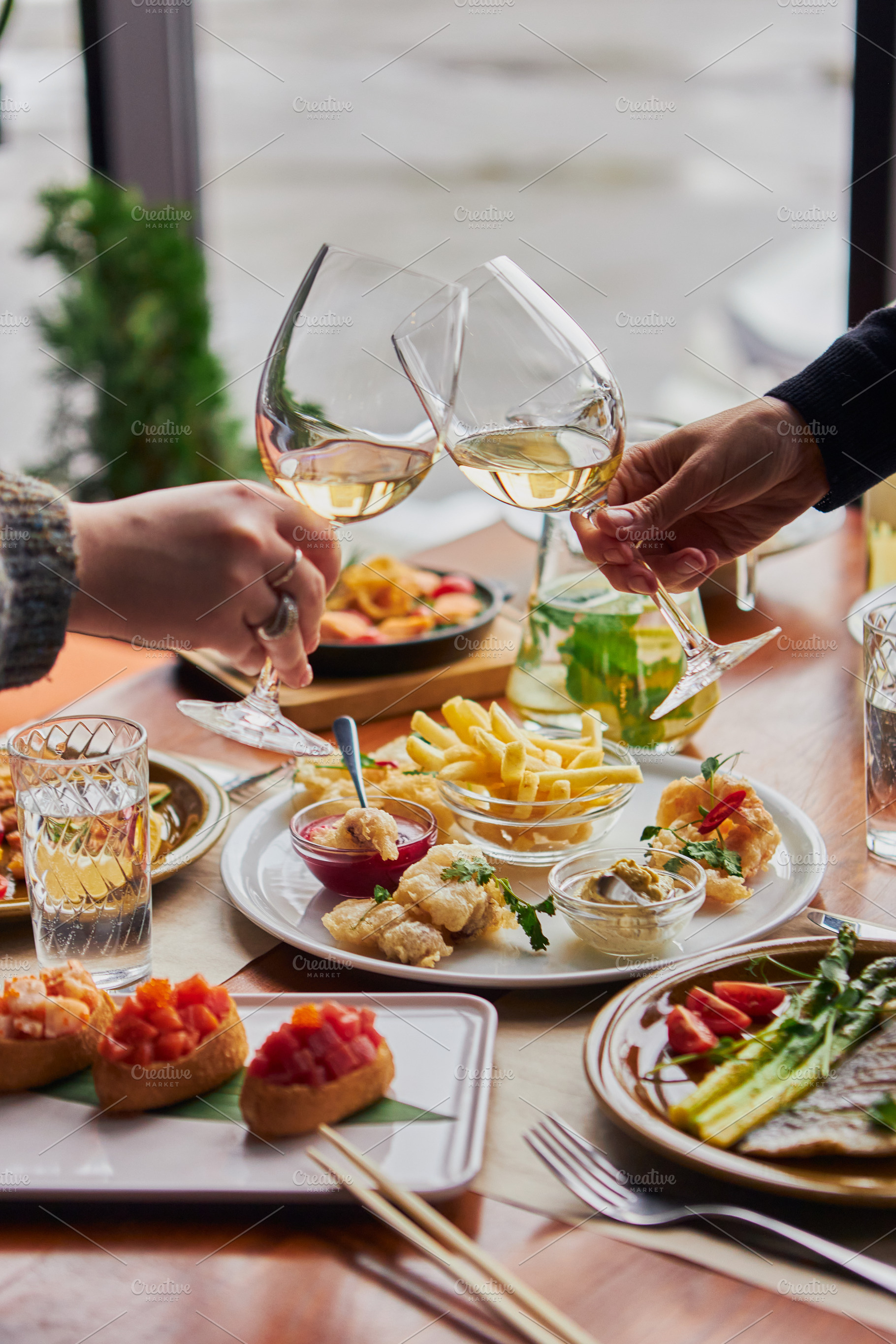 Banquet table, delicious food, a Photo by BUTKO Magazine