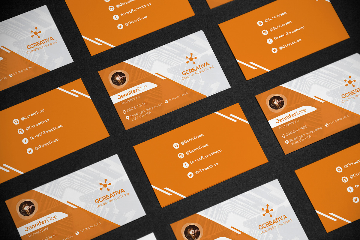 Business Card Minimal, a Business Card Template by DesignsStore (Photo 2 of 3)