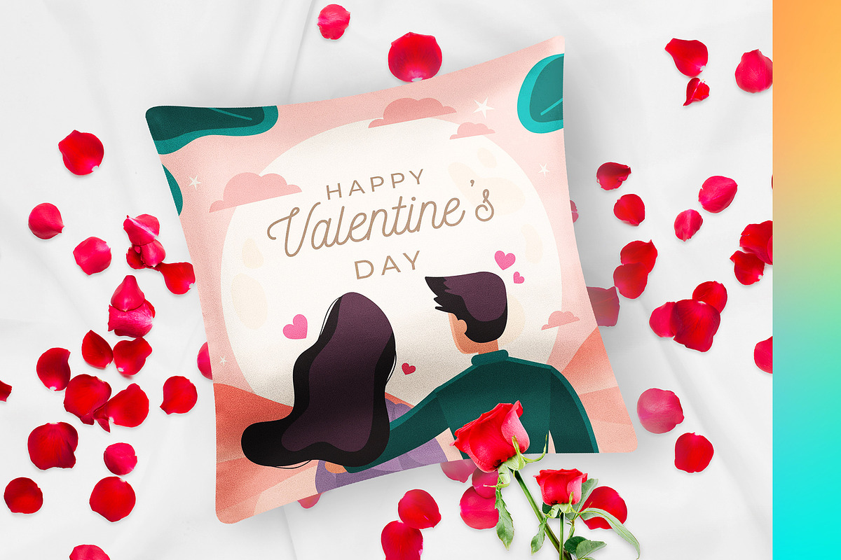 Pillow Cover 4x Mock-ups, an Apparel Mockup by Mocca Mockups Store (Photo 1 of 5)