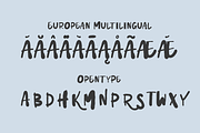 Homebound - Abstract Fonts, a Font by Crump Hand (Thumbnail 6 of 6)