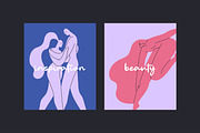 Abstract Matisse people set, cards, a Person Illustration by PaperTrident (Thumbnail 3 of 9)