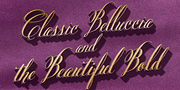 Belluccia, a Script Font by Correspondence Ink (Thumbnail 5 of 12)