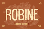 Robine Rounded Rough, a Sans Serif Font by Craft Supply Co. (Thumbnail 1 of 8)