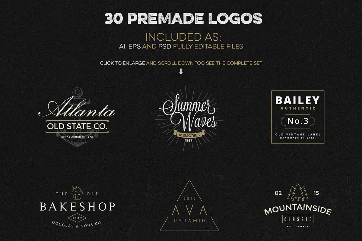 Logo Creation Kit Bundle Edition, a Branding & Logo Template by Graphicdome