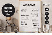 Airbnb Welcome Book Template, a Magazine Template by LWPRESETS (Thumbnail 5 of 8)