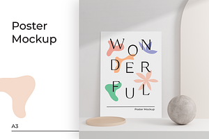 Poster Mockup Wonderful