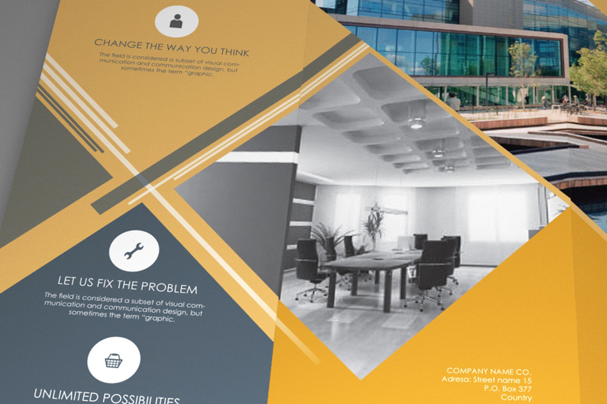 Indesign Brochure Square, a Brochure Template by RudanStudio (Photo 3 of 8)