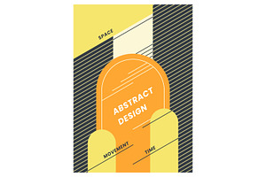 Abstract Geometric Design, a Decorative Illustration by Creative Backgrounds