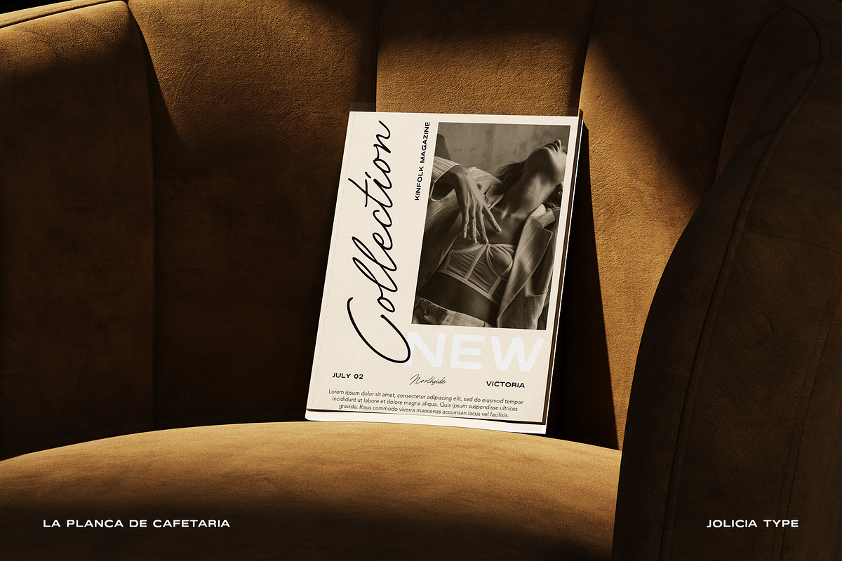 La Planca de Cafetaria | Font Duo, a Font by Jolicia Type (Photo 11 of 15)