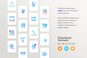 Dentist | 32 Icons Set Hand Drawn, an Outline Icon by Marina Silence (Thumbnail 10 of 17)