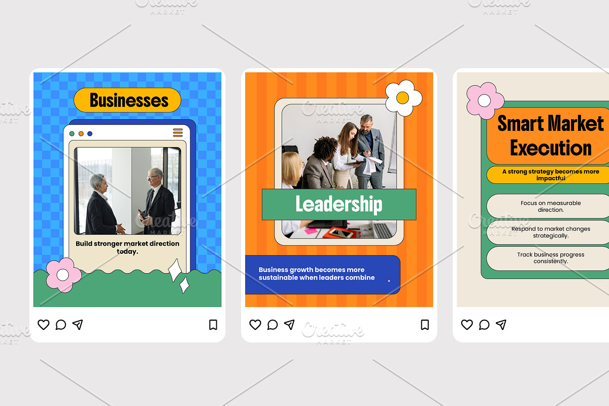 Strategic Market Value -, a Social Media Template by Izdihaar_Studio (Photo 2 of 4)