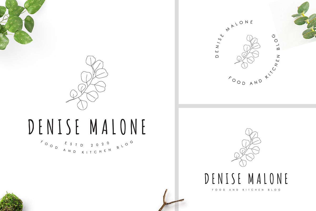 200 Hand Drawn Feminine Logo Bundle, a Branding & Logo Template by XpertgraphicD (Photo 50 of 61)