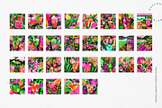Poster Tropical Summer Vibes, a Seasonal Illustration by Lumeno (Thumbnail 4 of 6)