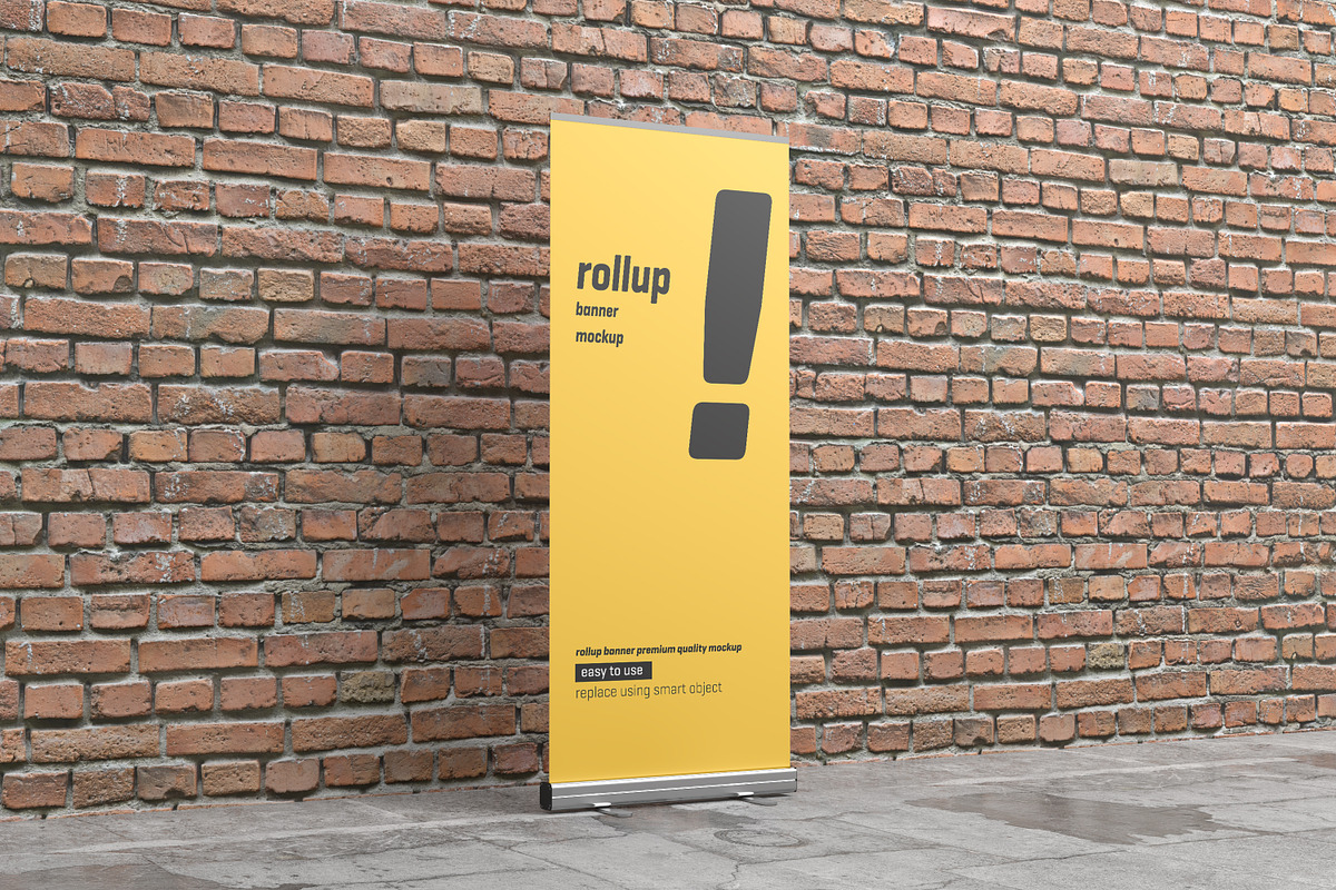 Roll Up Banner Mockup, an Advertising Mockup by Toasin Studio (Photo 22 of 23)