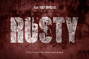 Editable Grunge Text Effect Bundle, a Layer Style Add-On by MRI STUDIO (Thumbnail 3 of 20)