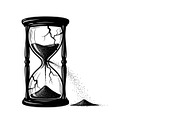 Vintage Hourglass Vector Bundle, an Illustration by Designs_River (Thumbnail 41 of 51)